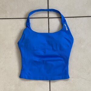 Dfyne Impact Electric Blue Halter Top Size Small